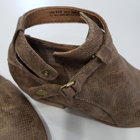 BareTraps Gahl Woman's Ankle Boots, Size 8.5, Tan / Brown - Picture 4 of 11